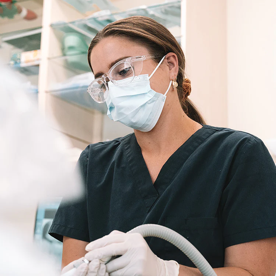 Healthcare worker wearing Lites